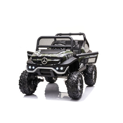 Mercedes Unimog 12V kinderauto Camouflage