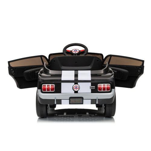 Shelby GT350 12V kinderauto Zwart