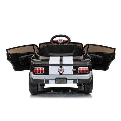 Shelby GT350 12V kinderauto Zwart