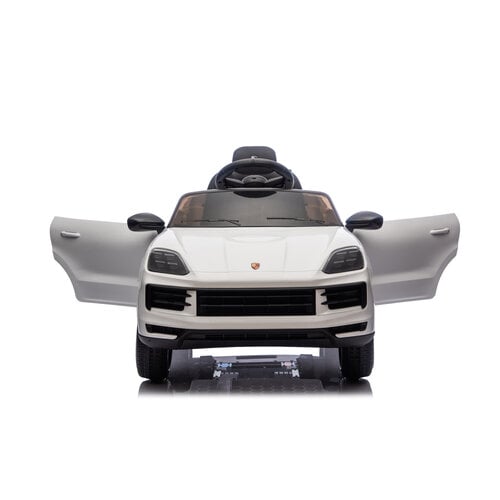 Porsche Cayenne 12V kinderauto Wit
