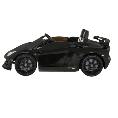 Lamborghini Aventador SVJ 24V Kinderauto 2 persoons Zwart