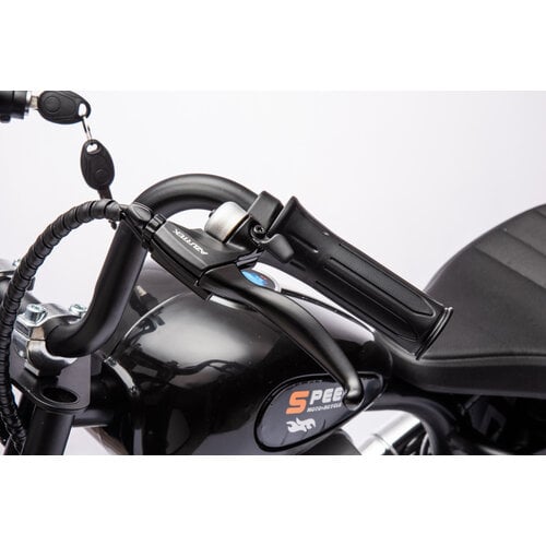 Chopper kindermotor 36 volt Zwart