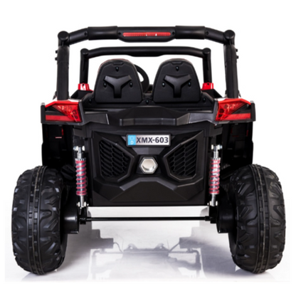 RETOURDEAL UTV-MX Buggy 12V 2-Persoons Kinderauto Rood