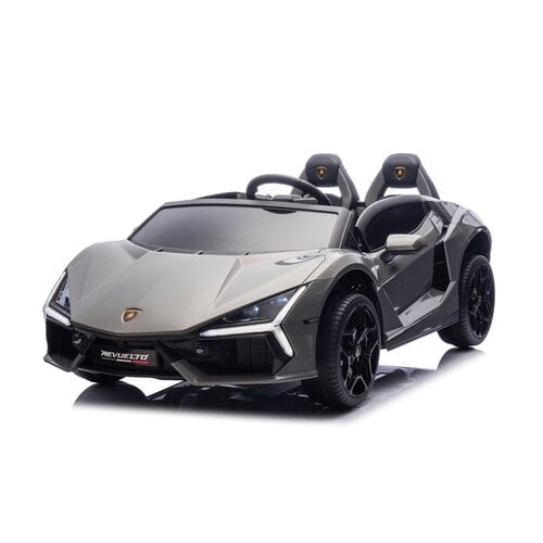 Lamborghini Revuelto 24V 2-Persoons Kinderauto Grijs