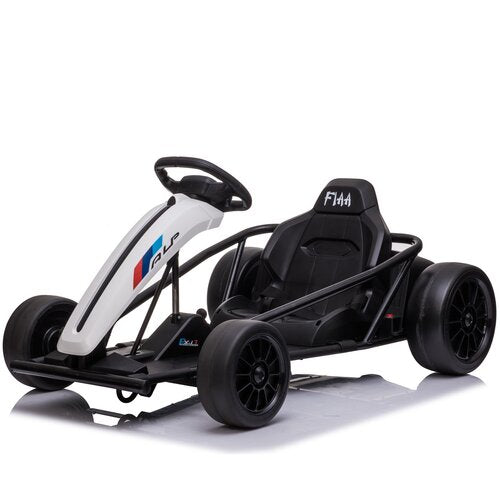 Elektrische kinder Drift kart 24V Wit
