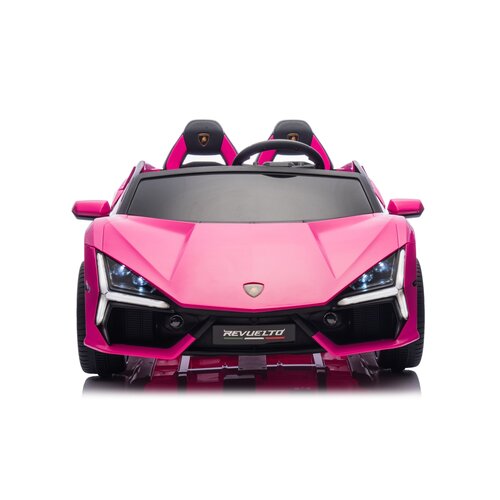 Lamborghini Revuelto 24V 2 Persoons Kinderauto Roze