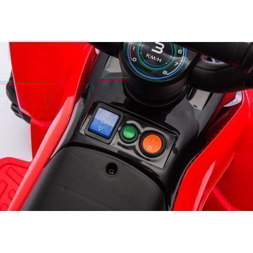 Thunder elektrische kinder quad 6V Rood