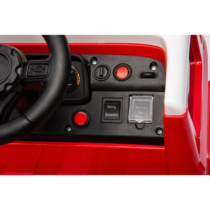 Brandweer kinderauto 12V Rood