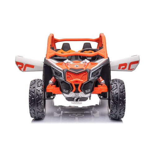 CAN-AM Maverick buggy 24V 2-persoons kinderauto Oranje