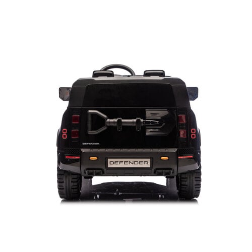 Land Rover Defender 24V 2-persoons kinderauto Zwart
