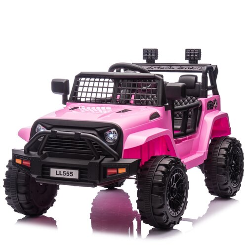 Jeep 12V Kinderauto Roze