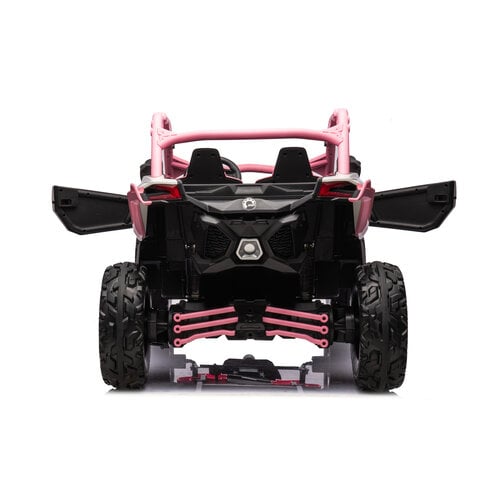 CAN-AM Maverick buggy 24V 2-persoons kinderauto roze