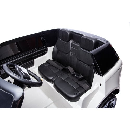 Range Rover 12V 2 Persoons Kinderauto Wit