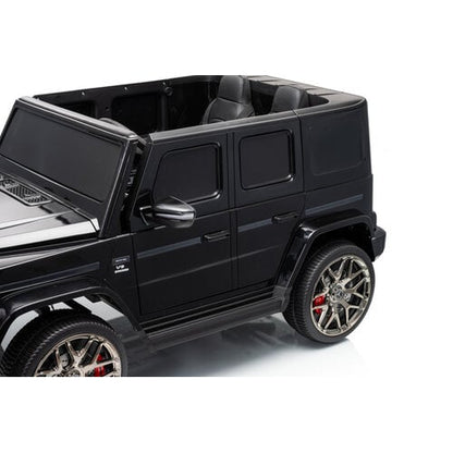Mercedes g63 12V 2-persoons kinderauto metallic  zwart