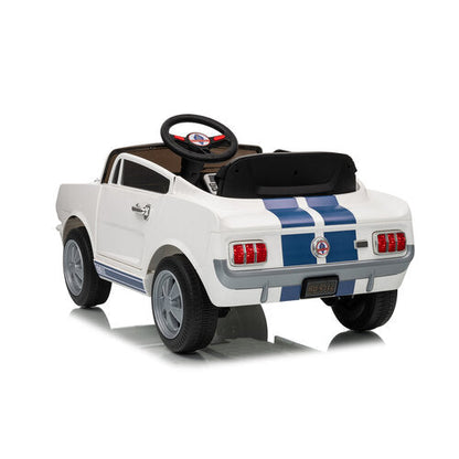Shelby GT350 12V kinderauto Wit