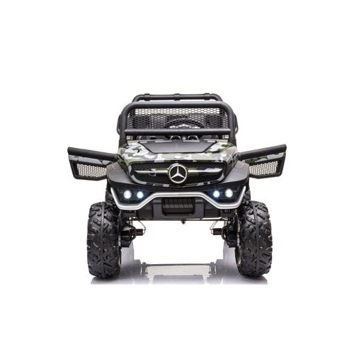 Mercedes Unimog 12V kinderauto Camouflage