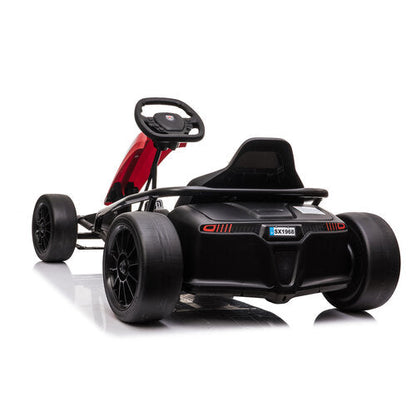 Elektrische kinder Drift kart 24V Rood