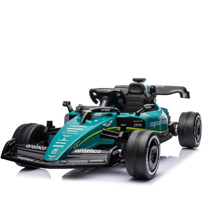 Aston Martin 24V Formule 1  Kinderauto Groen