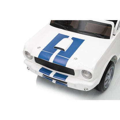 Shelby GT350 12V kinderauto Wit