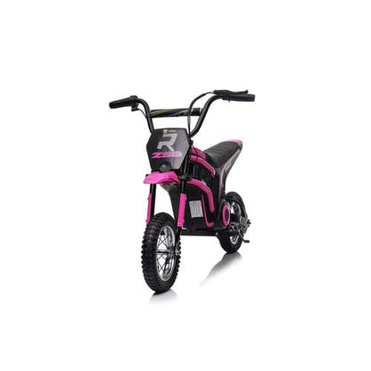 Elektrische kindermotor Dirtbike Hurricane 24V 350W Roze