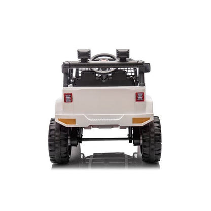 Jeep 12V Kinderauto Wit