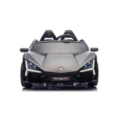 Lamborghini Revuelto 24V 2-persoons kinderauto zwart