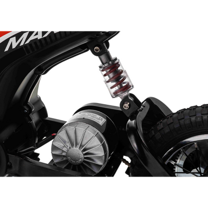 Elektrische kindermotor Dirtbike Hurricane 24V 350W Rood