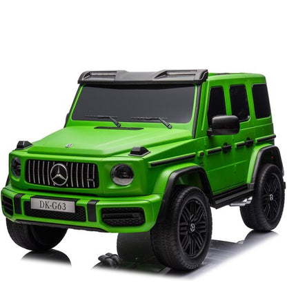 Mercedes G63 XXL 24V 2-persoons kinderauto Mat Groen