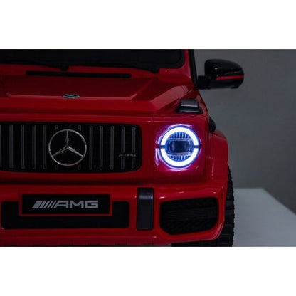 Mercedes G63 AMG Cabrio 12V Kinderauto Rood