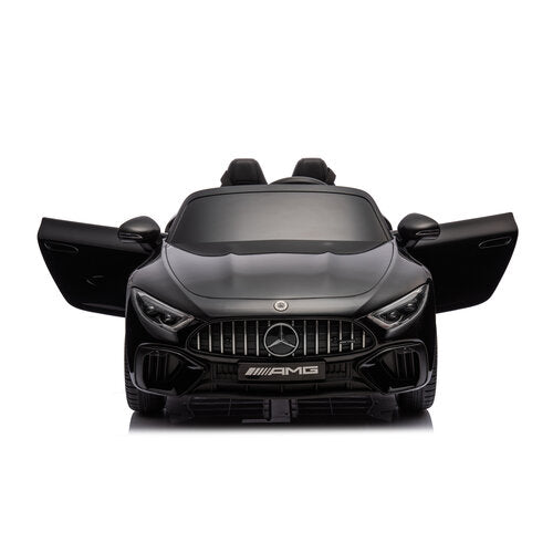 Mercedes SL63 AMG 24V 2-persoons kinderauto Zwart