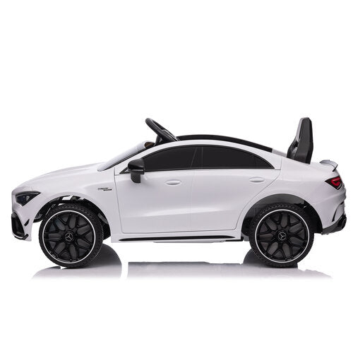 Mercedes CLA45 AMG 12V Kinderauto Wit