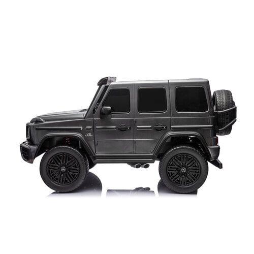 Mercedes G63 XXL 24V 2-persoons kinderauto metallic Grijs