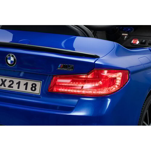 BMW M5 24V Kinderauto Blauw