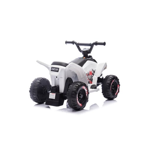 Thunder elektrische kinder quad 6V Wit