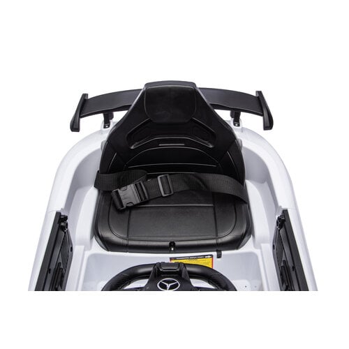 Mercedes AMG GTR 12V kinderauto Wit