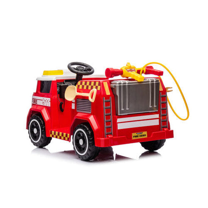 Brandweer kinderauto 12V Rood