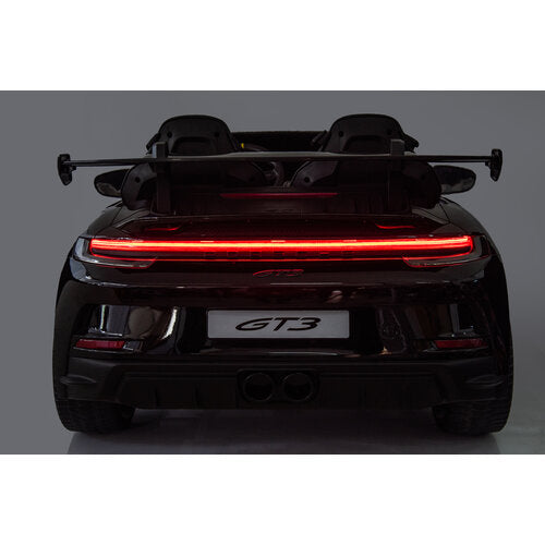 Porsche 911 GT3 24V 2-persoons kinderauto metallic Zwart