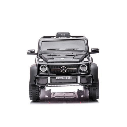 Mercedes G63 6X6 AMG 12V Elektrische Kinderauto Zwart