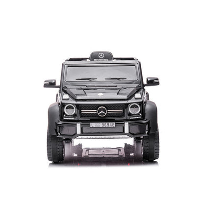 Mercedes G63 6X6 AMG 12V Elektrische Kinderauto Zwart