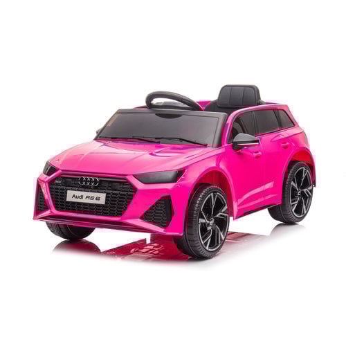 Audi RS6 12V Kinderauto Roze