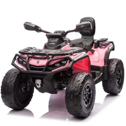 CAN-AM Outlander 24V Kinderquad 2-Persoons Roze