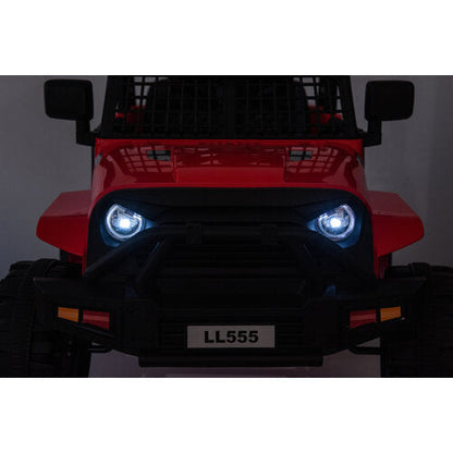 Jeep 12V Kinderauto Rood