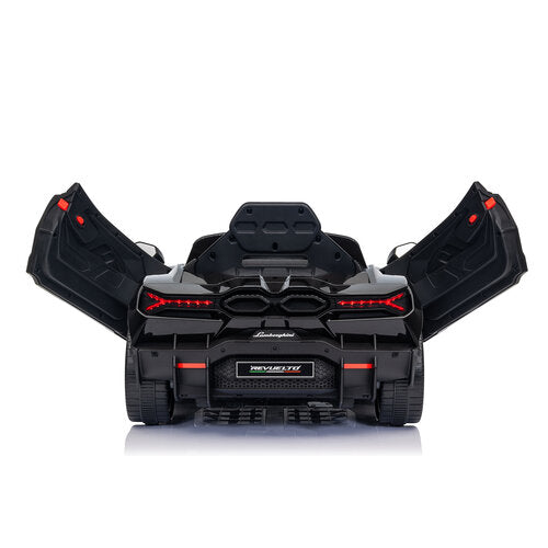 Lamborghini Revuelto 12V Kinderauto Zwart