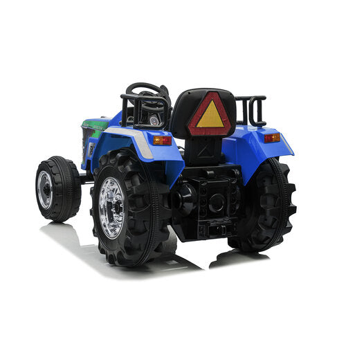Blazin Wheels 12V kindertractor Blauw