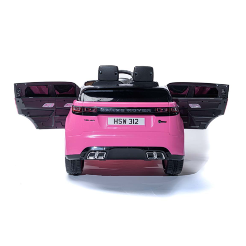 Range Rover Velar 12V kinderauto Roze
