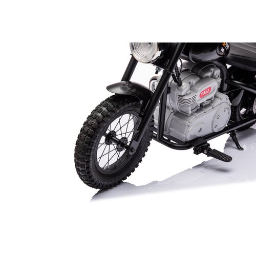 Chopper kindermotor 36 volt Zwart