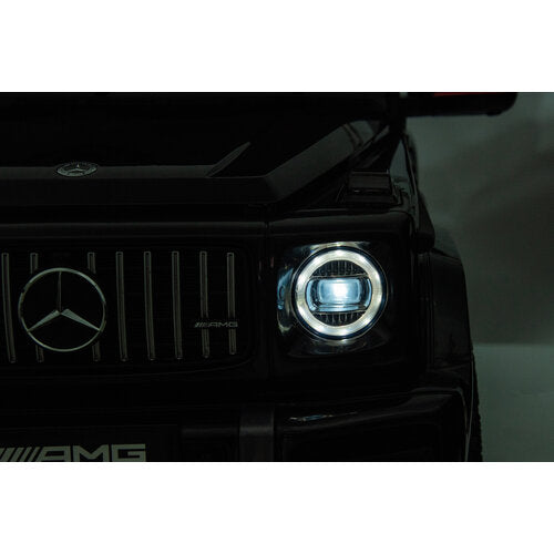 Mercedes G63 AMG XL Cabrio 24V Kinderauto Zwart