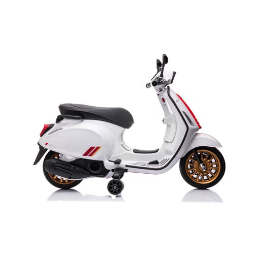 Vespa Sprint 6V Kinderscooter Wit