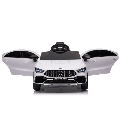 Mercedes CLA45 AMG 12V Kinderauto Wit