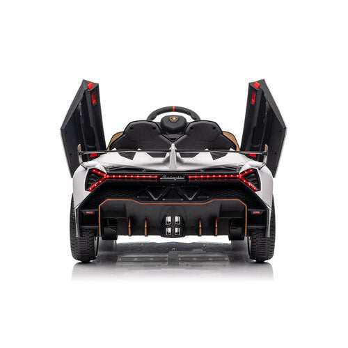 Lamborghini Veneno 12V kinderauto Wit